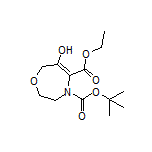 4-Boc-6-羟基-2,3,4,7-四氢-1,4-氧氮杂环庚烷-5-甲酸乙酯