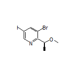 (S)-3-溴-5-碘-2-(1-甲氧基乙基)吡啶