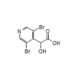 2-(3,5-二溴-4-吡啶基)-2-羟基乙酸