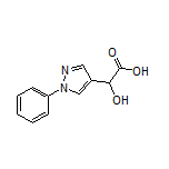 2-羟基-2-(1-苯基-4-吡唑基)乙酸