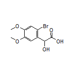 2-溴-4,5-二甲氧基扁桃酸