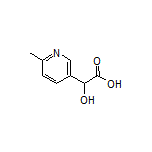 2-羟基-2-(6-甲基-3-吡啶基)乙酸
