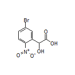 5-溴-2-硝基扁桃酸