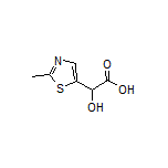 2-羟基-2-(2-甲基-5-噻唑基)乙酸