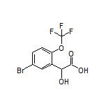 5-溴-2-(三氟甲氧基)扁桃酸