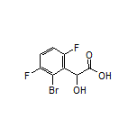 2-溴-3,6-二氟扁桃酸