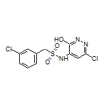 N-(6-氯-3-羟基-4-哒嗪基)-1-(3-氯苯基)甲磺酰胺