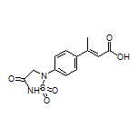 (E)-3-[4-(1,1-二氧化-4-氧代-1,2,5-噻二唑烷-2-基)苯基]-2-丁烯酸