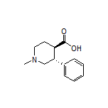 (3R,4R)-1-甲基-3-苯基哌啶-4-甲酸