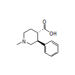 (3S,4S)-1-甲基-3-苯基哌啶-4-甲酸