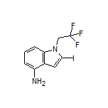 4-氨基-2-碘-1-(2,2,2-三氟乙基)吲哚