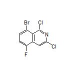 8-溴-1,3-二氯-5-氟异喹啉