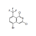 5-溴-1,3-二氯-8-(三氟甲基)异喹啉