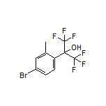 2-(4-溴-2-甲基苯基)-1,1,1,3,3,3-六氟-2-丙醇