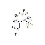 2-(2-溴-5-氟苯基)-1,1,1,3,3,3-六氟-2-丙醇