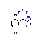 2-(2,5-二溴苯基)-1,1,1,3,3,3-六氟-2-丙醇
