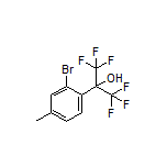 2-(2-溴-4-甲基苯基)-1,1,1,3,3,3-六氟-2-丙醇