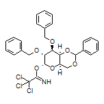2,2,2-三氯乙酰亚氨酸[(4aR,6R,7R,8S,8aS)-7,8-双(苄氧基)-2-苯基六氢吡喃并[3,2-d][1,3]二噁英-6-基]酯