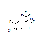 2-(4-氯-3-氟苯基)-1,1,1,3,3,3-六氟-2-丙醇