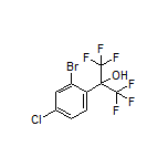 2-(2-溴-4-氯苯基)-1,1,1,3,3,3-六氟-2-丙醇