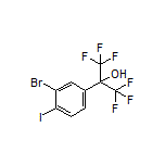 2-(3-溴-4-碘苯基)-1,1,1,3,3,3-六氟-2-丙醇