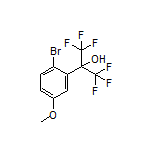 2-(2-溴-5-甲氧基苯基)-1,1,1,3,3,3-六氟-2-丙醇