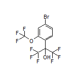2-[4-溴-2-(噻吩甲氧基)苯基]-1,1,1,3,3,3-六氟-2-丙醇