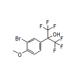 2-(3-溴-4-甲氧基苯基)-1,1,1,3,3,3-六氟-2-丙醇