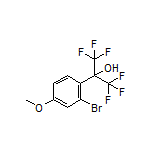 2-(2-溴-4-甲氧基苯基)-1,1,1,3,3,3-六氟-2-丙醇