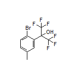 2-(2-溴-5-甲基苯基)-1,1,1,3,3,3-六氟-2-丙醇