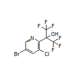 2-(5-溴-3-氯-2-吡啶基)-1,1,1,3,3,3-六氟-2-丙醇
