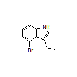 4-溴-3-乙基-1H-吲哚