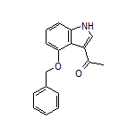 3-乙酰基-4-(苯基甲氧基)吲哚