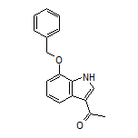 3-乙酰基-7-(苯基甲氧基)吲哚