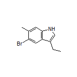 5-溴-3-乙基-6-甲基-1H-吲哚