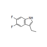 3-乙基-5,6-二氟-1H-吲哚