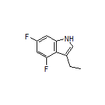 3-乙基-4,6-二氟-1H-吲哚