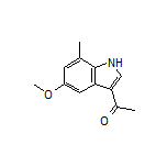 3-乙酰基-5-甲氧基-7-甲基吲哚