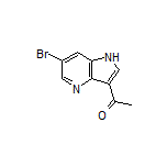 3-乙酰基-6-溴-4-氮杂吲哚