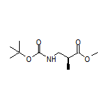 (S)-3-(Boc-氨基)-2-甲基丙酸甲酯