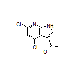 3-乙酰基-4,6-二氯-7-氮杂吲哚