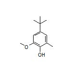 4-(叔丁基)-2-甲氧基-6-甲基苯酚