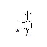 2-溴-4-(叔丁基)-3-甲基苯酚