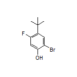 2-溴-4-(叔丁基)-5-氟苯酚