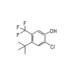 4-(叔丁基)-2-氯-5-(三氟甲基)苯酚