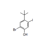 2-溴-4-(叔丁基)-5-碘苯酚