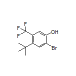 2-溴-4-(叔丁基)-5-(三氟甲基)苯酚