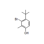 3-溴-4-(叔丁基)-2-甲基苯酚