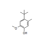 4-(叔丁基)-2-甲氧基-5-甲基苯酚