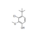 4-(叔丁基)-3-氯-2-甲氧基苯酚